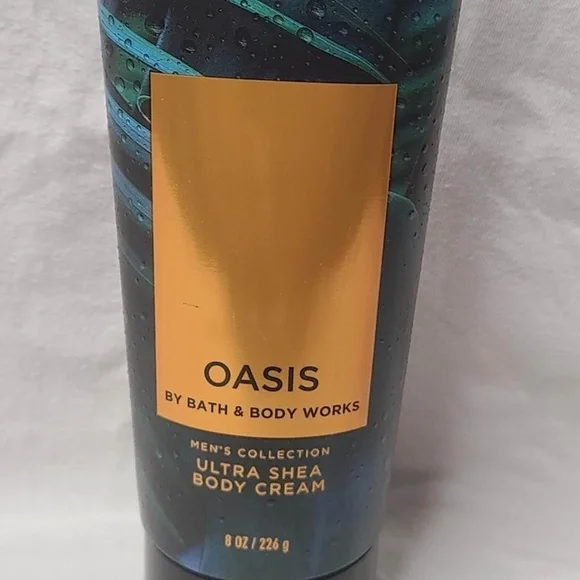 Bath & Body Works Oasis Body Ultra Shea Body Cream 8oz & Body Wash 10oz